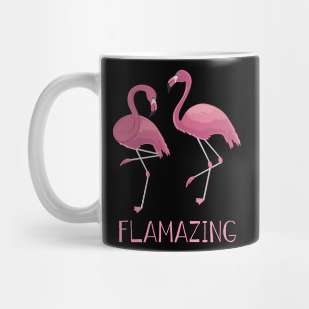 Feathered Fantasy Flamingo Artistry, Ideal Tee for Bird Lovers by Kevin Jones Art